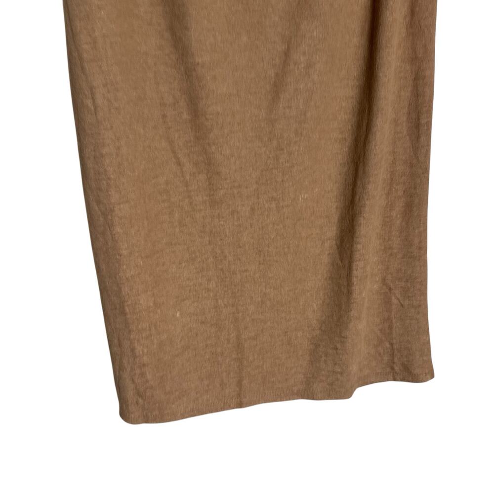 Reformation Janice Buff Beige 3 Piece Cardigan Sweater Midi Skirt Set Size XL - Picture 13 of 14